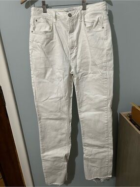 Zara Women’s White Skinny Jeans